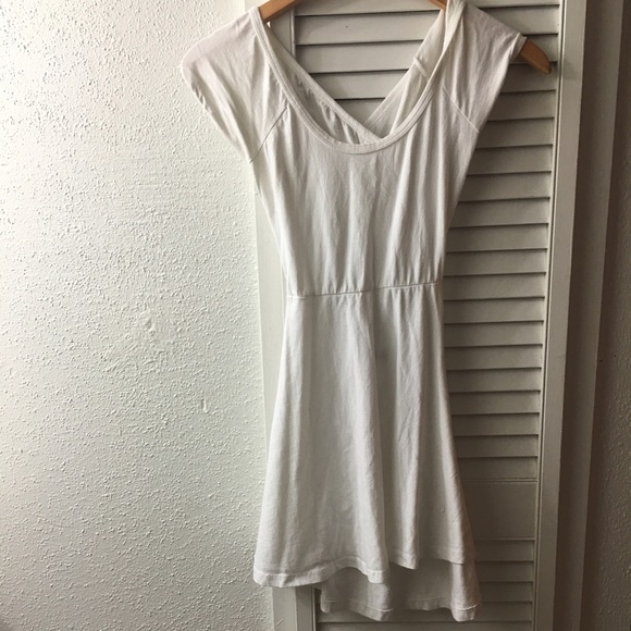 Brandy Melville white cotton dress