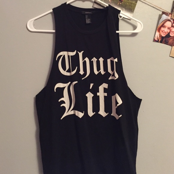 Thug life forever21 tee