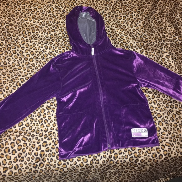 Purple puma sweatshirt