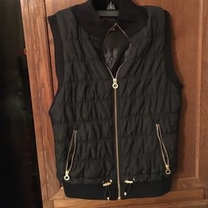 Calvin Klein black and gold vest