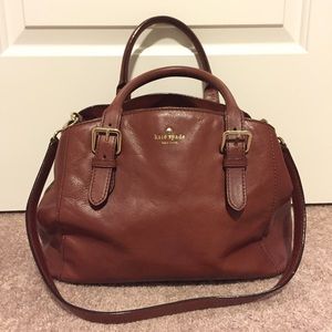 Beautiful Brown Leather Kate Spade Purse