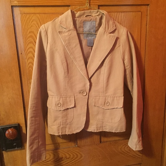 Tan kaki blazer by BB Dakota