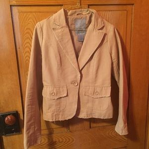 Tan kaki blazer by BB Dakota