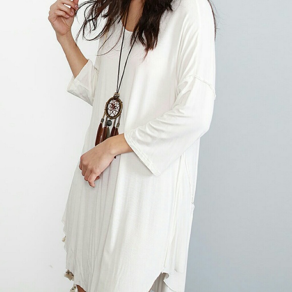 Summer Sale Item - Lilac Tunic dress - Picture 2 of 2