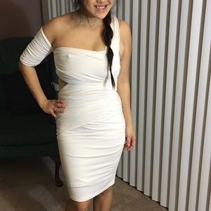 White Bebe dress