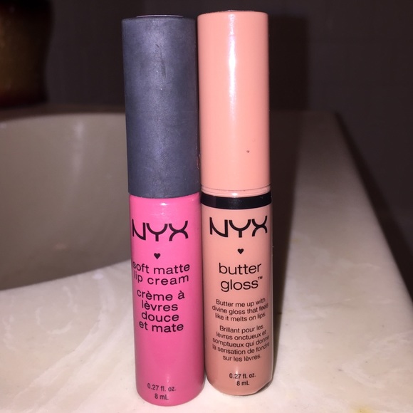 NYX Matte and Lipgloss