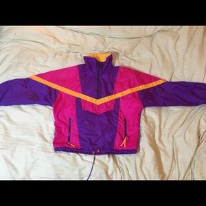 PULLOVER 80'S SNOW JACKET
