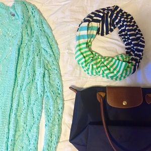 Colorblock Striped Scarf