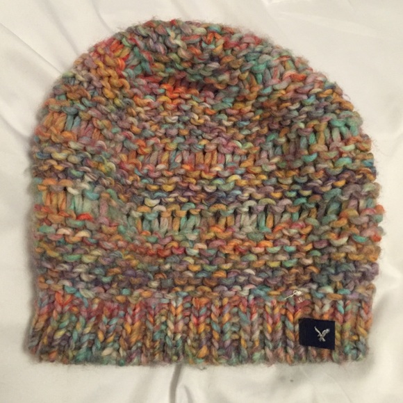 Multicolored AE beanie