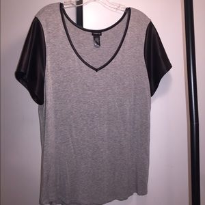 Torrid grey with black top- #torrid