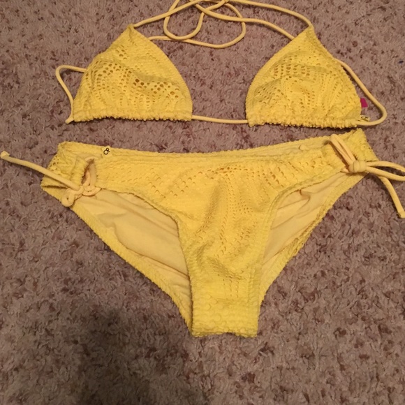 OP Yellow Swimsuit