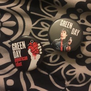 Greenday pins