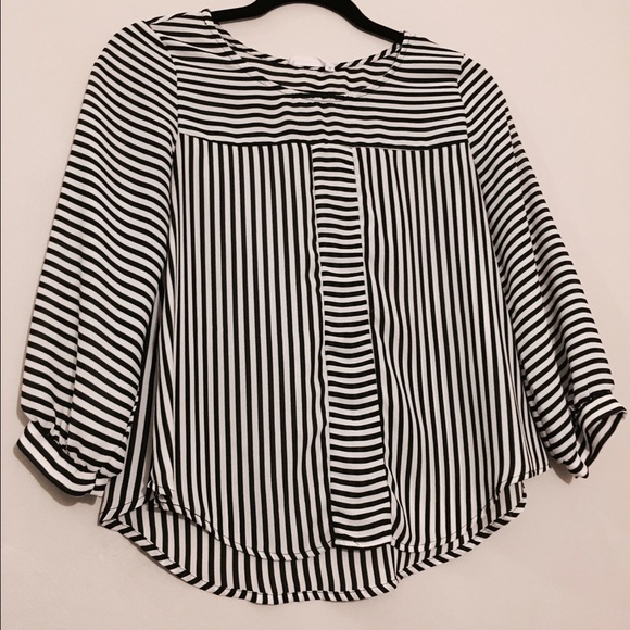 Lush Striped Blouse