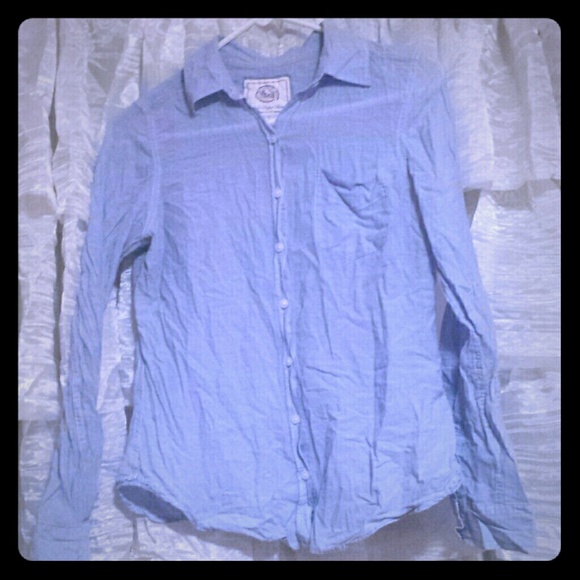 SO brand button up with breast pocket