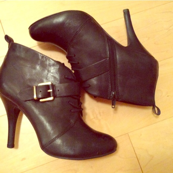 Black Aldo Booties. Size 8