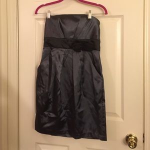 Dark grey formal dress
