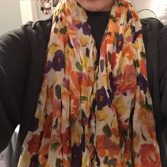 Floral scarf
