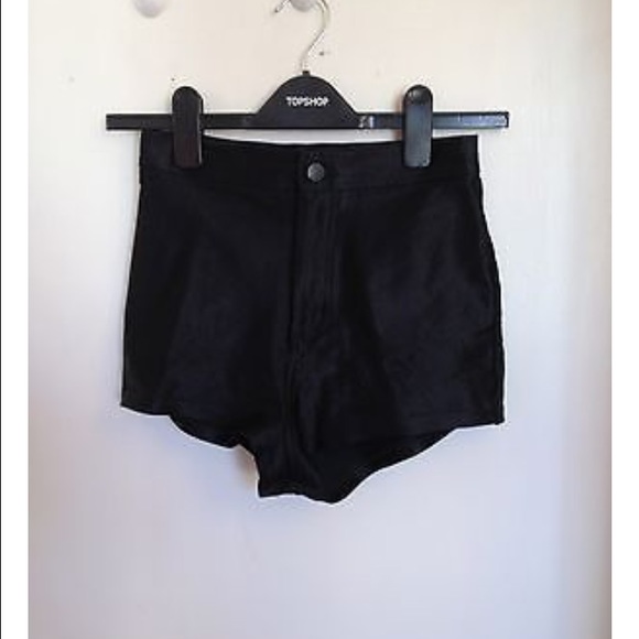Black Disco Shorts
