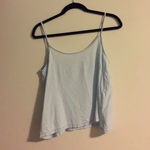 BP Light Blue Chambray Top