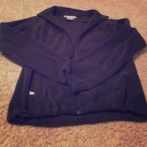 Columbia fleece zip up jacket