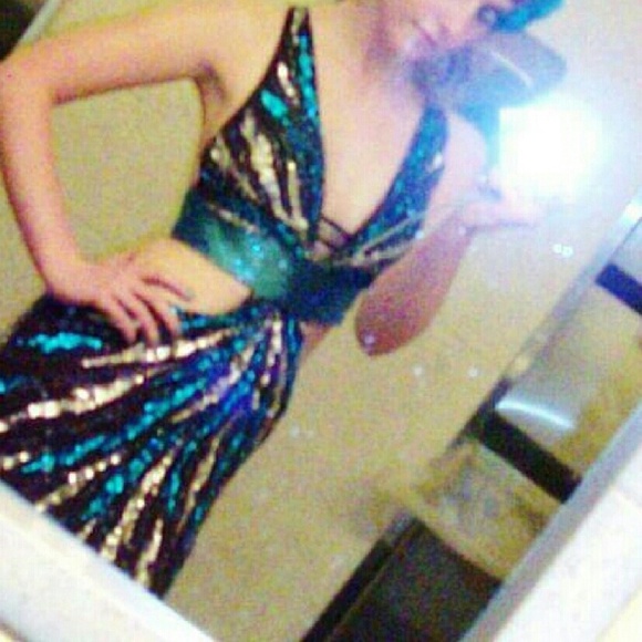 Tiffany Designs prom gown