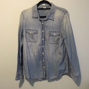 J. Crew chambray button down