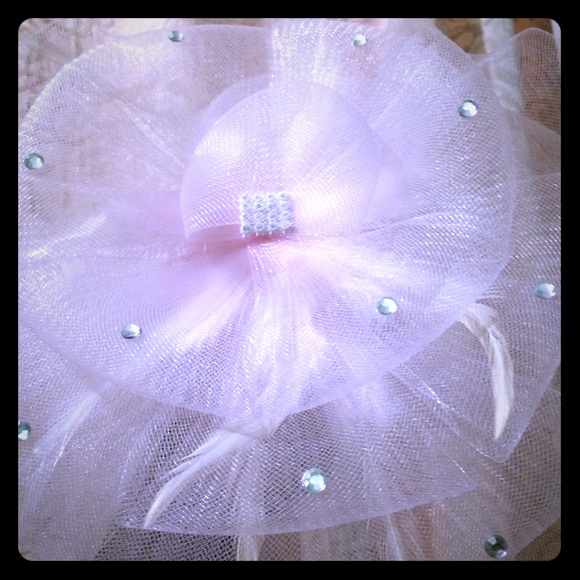 Pretty pink fascinator