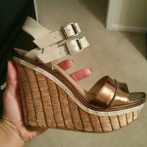 Adorable high heel wedges