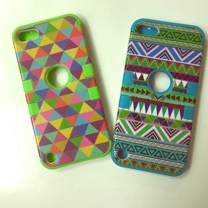 2 protective iPod 5 cases
