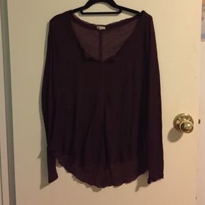 Maroon Long Sleeve
