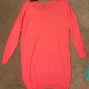 Long Sweater Tunic Top