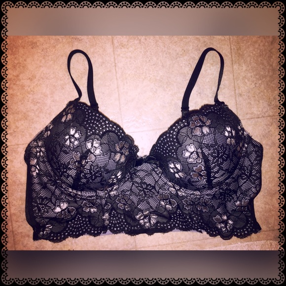 Black lace bra✨