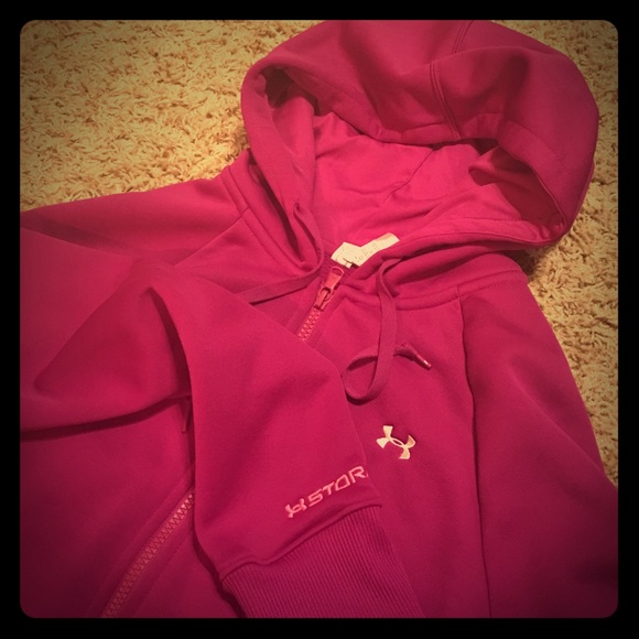 UNDER ARMOR "STORM FLEECE" ZIP HOODIE