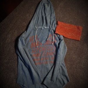 Victoria secret oversized lightweight hoodie