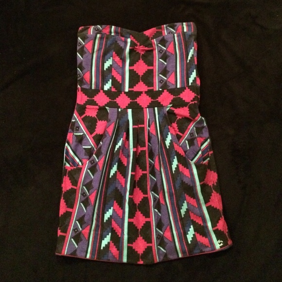 Billabong strapless dress