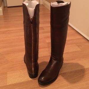 Aldo brown leather boots. Size 7.5