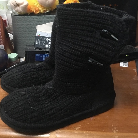 Black boots