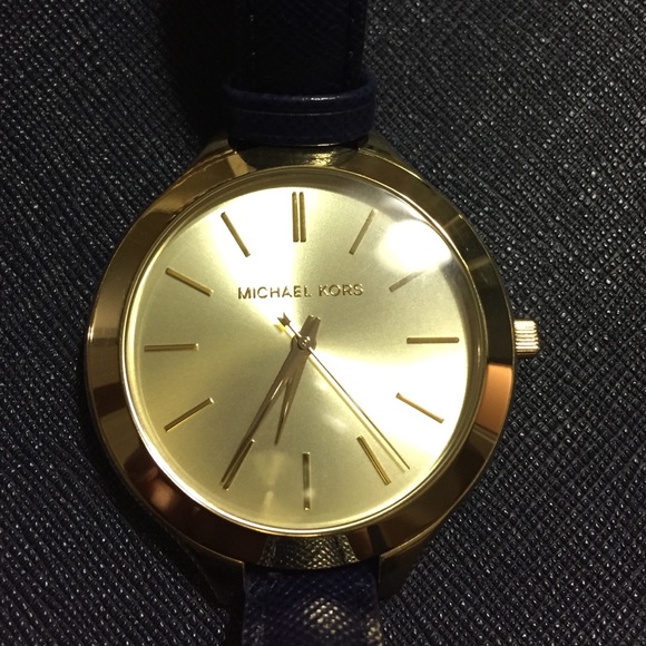 MK watch in navy