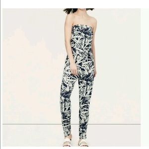 Strapless Ann Taylor loft jumpsuit