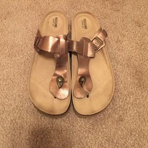 Rose Gold Sandals