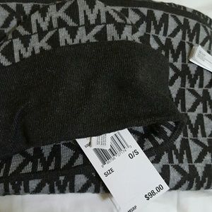 NWT Michael Kors hat with scarf
