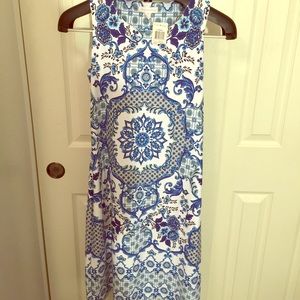 Pretty blue and white dress. Make me an offer!
