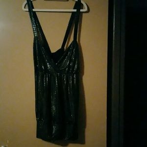 Cross strap back club shirt