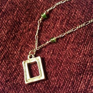 Silver and great beaded necklace!
