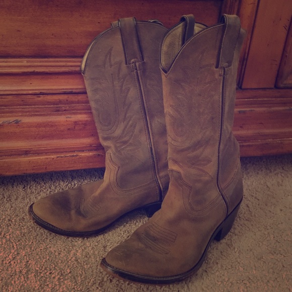 DURANGO leather boots brown