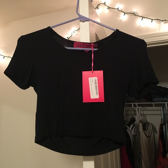 Black Crop Top