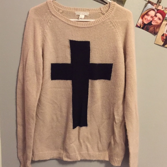 Cross forever21 sweater