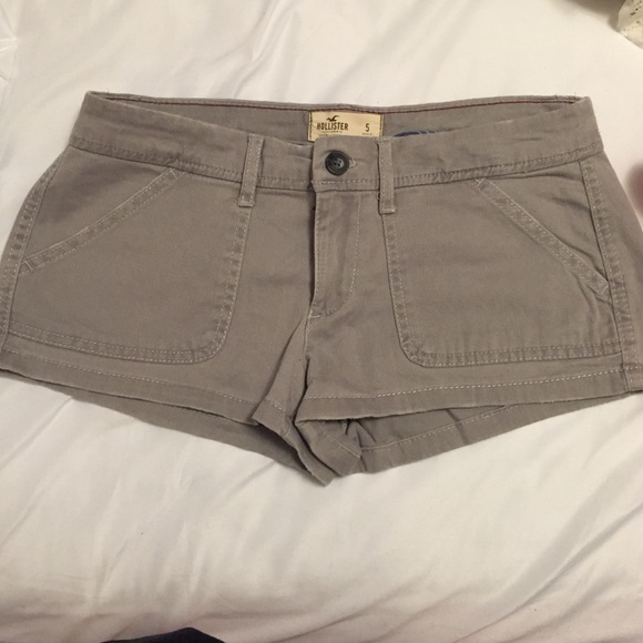 Gray hollister shorts