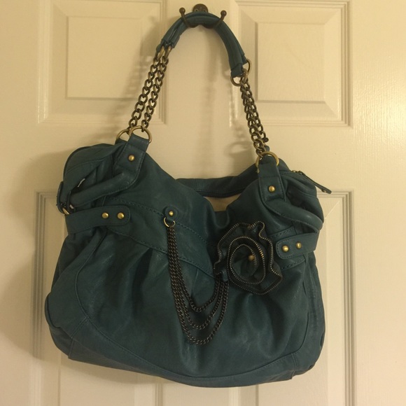 Blue Shoulder Bag