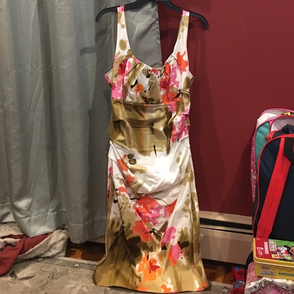 Suzi Chin for Maggie Boutique floral dress